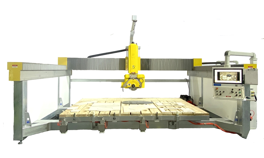 Multi Function CNC 5 Axis Bridge Saw TITAN PLUS 5+